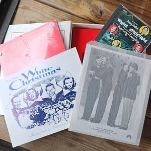 White Christmas Holiday Music CD VHS Rosemary Clooney Collection Set